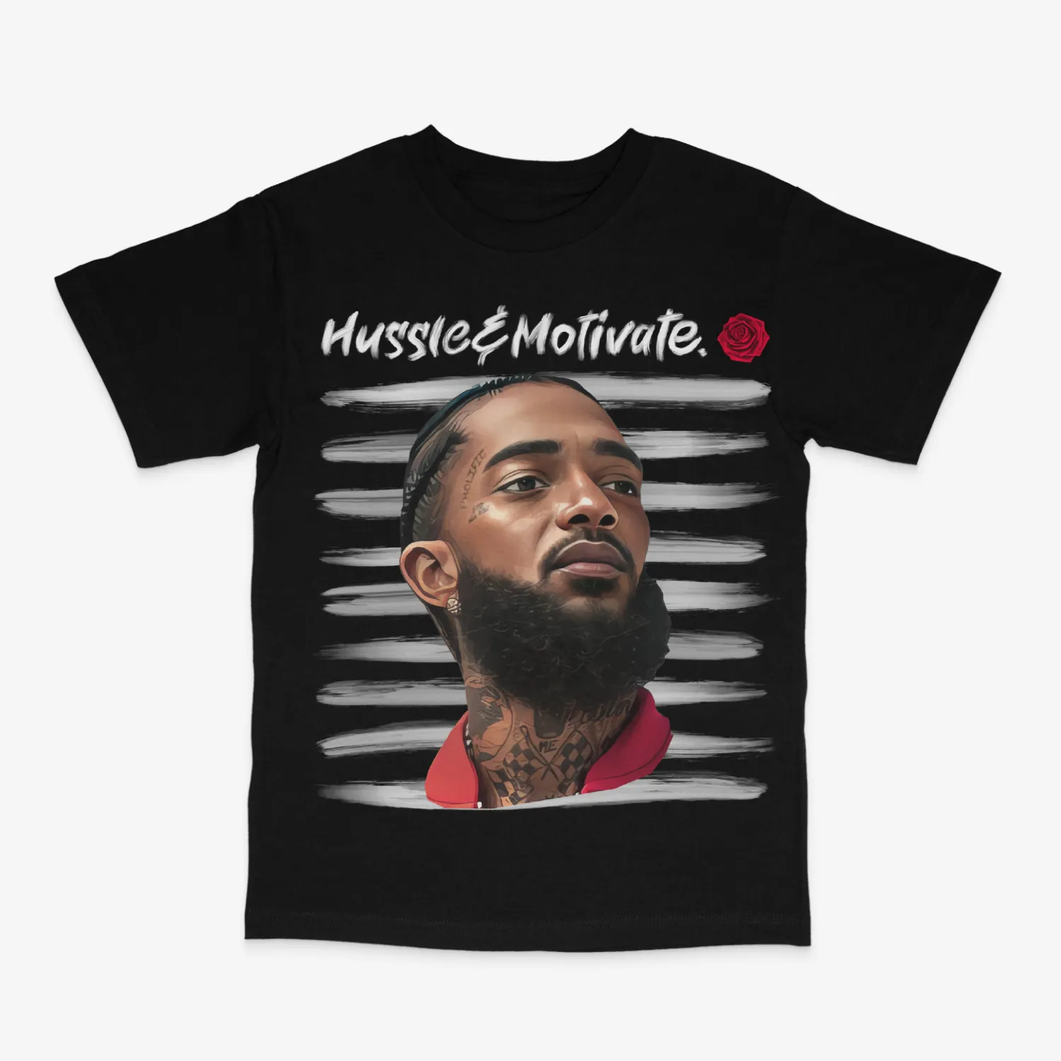 Nipsey Black Tee