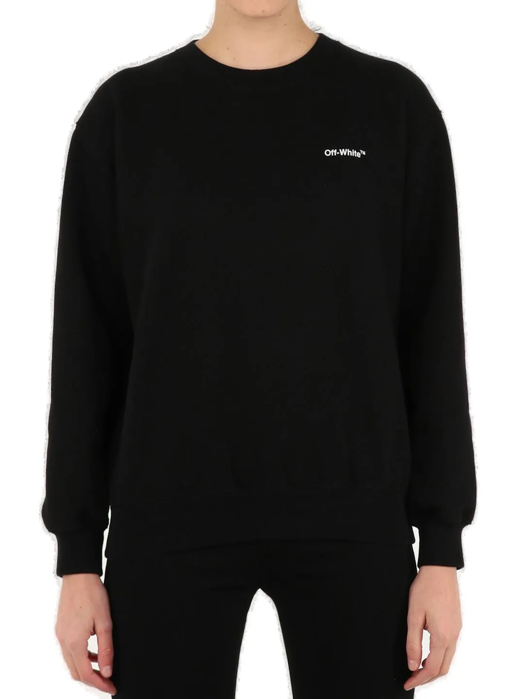 Off-White Diag Printed Crewneck Sweatshirt