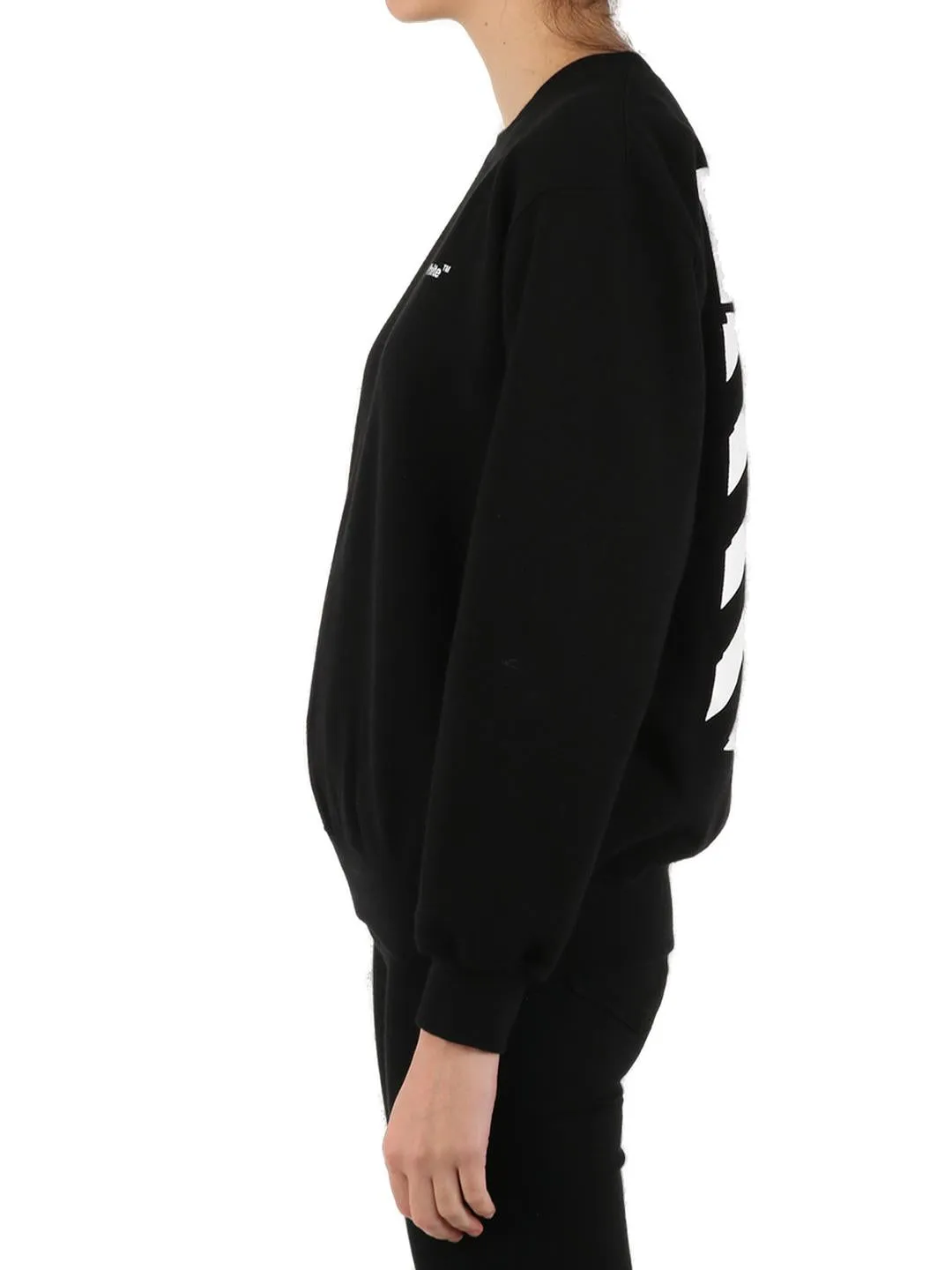 Off-White Diag Printed Crewneck Sweatshirt