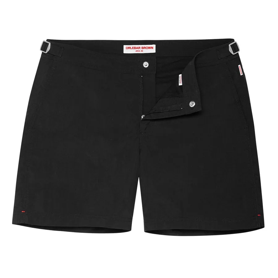 Orlebar Brown - Bulldog Mid-Length Swim Shorts in Black