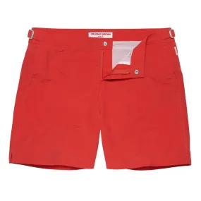 Orlebar Brown - Bulldog Mid-Length Swim Shorts in Rescue Red