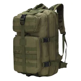 OUTDOOR LARGE CAPACITY MULTIFUNCTIONAL CANVAS BACKPACK