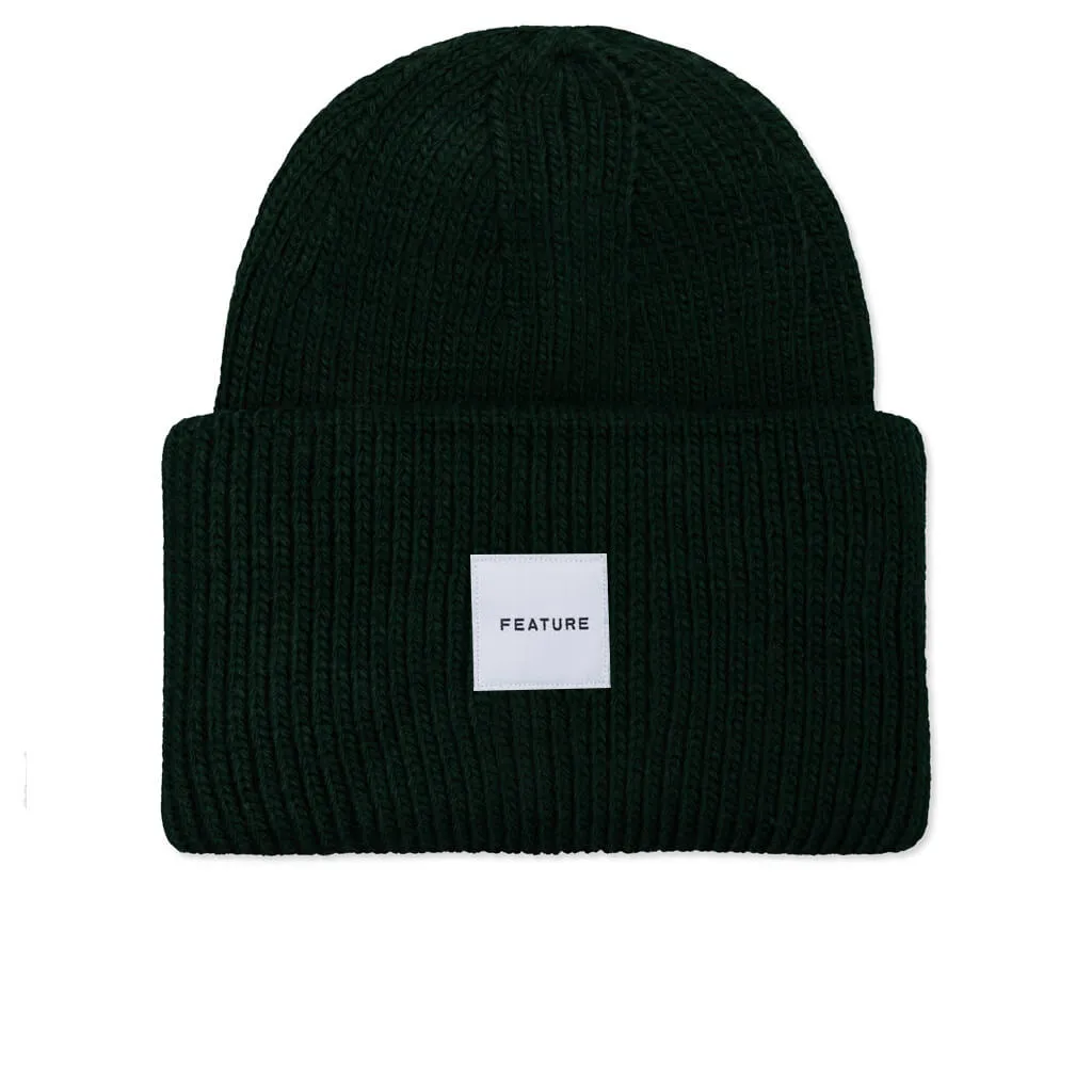 Oversized Beanie - Forest