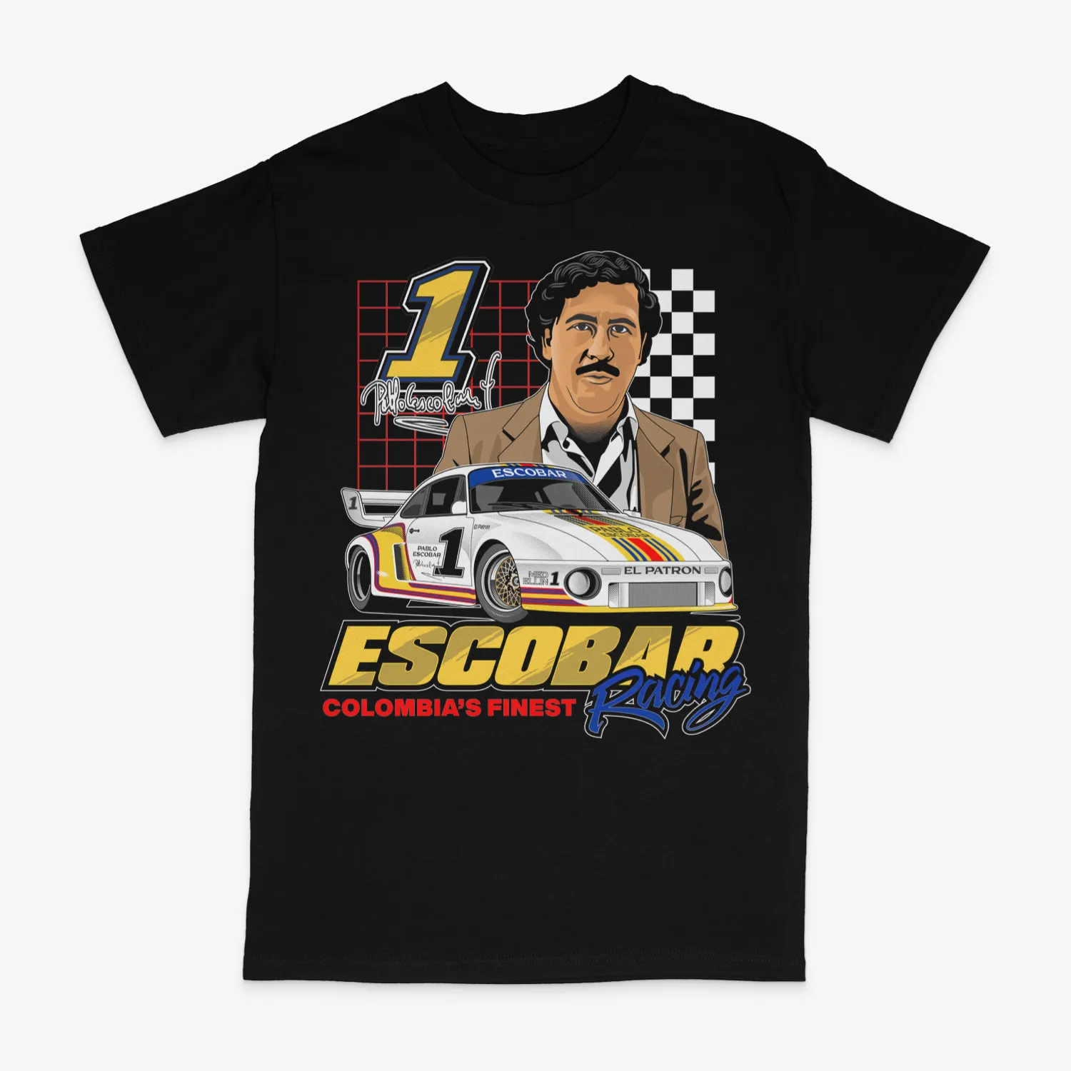 Pablo Escobar Racing Black Tee