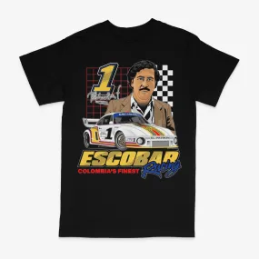 Pablo Escobar Racing Black Tee