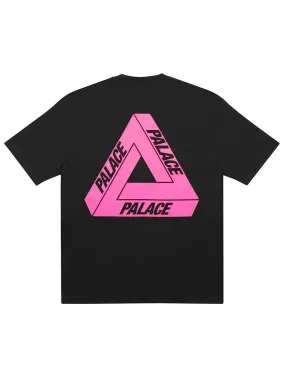 Palace Tri To Help T-Shirt Black/Fuchsia S