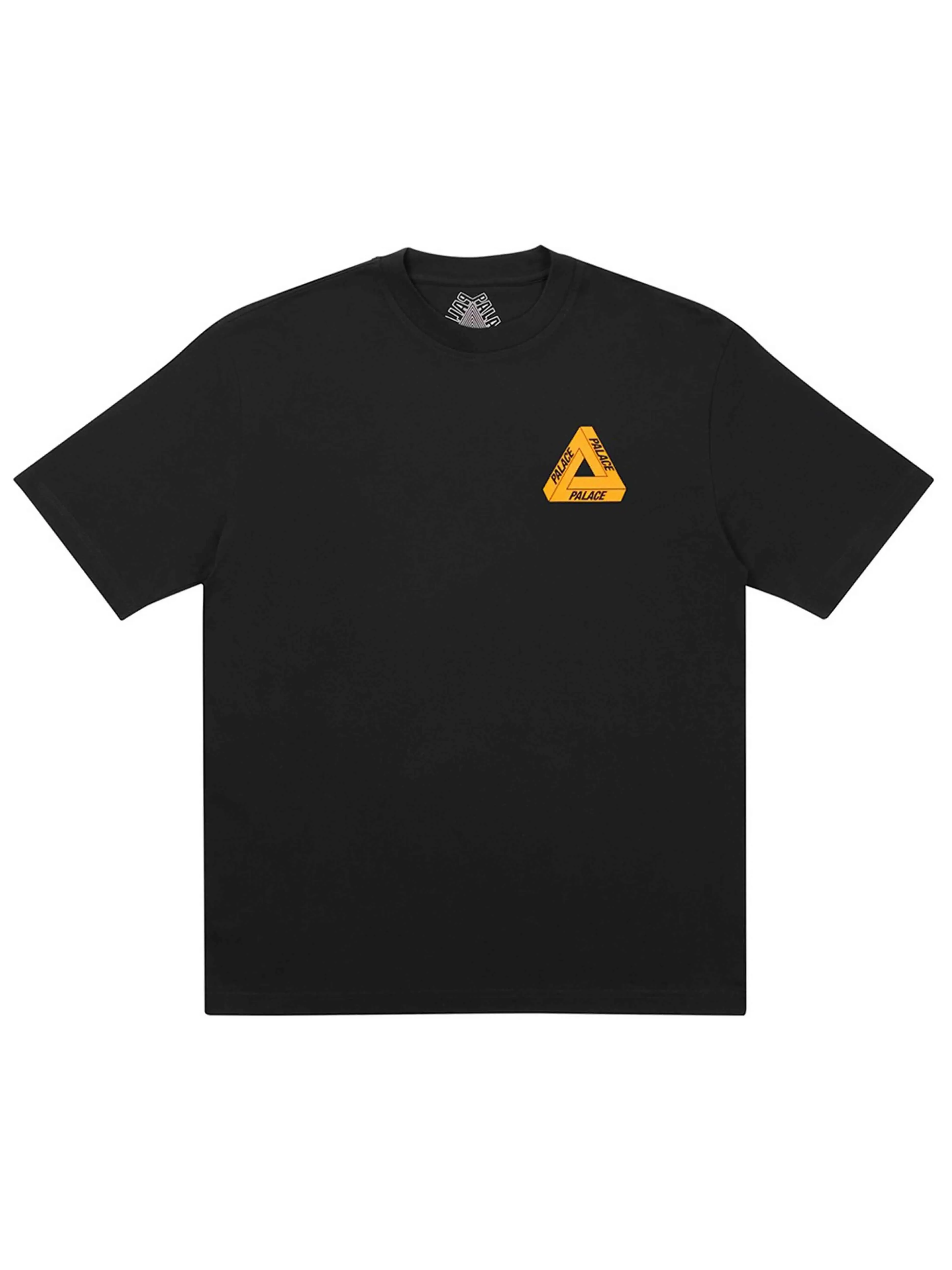 Palace Tri To Help T-Shirt Black/Orange L