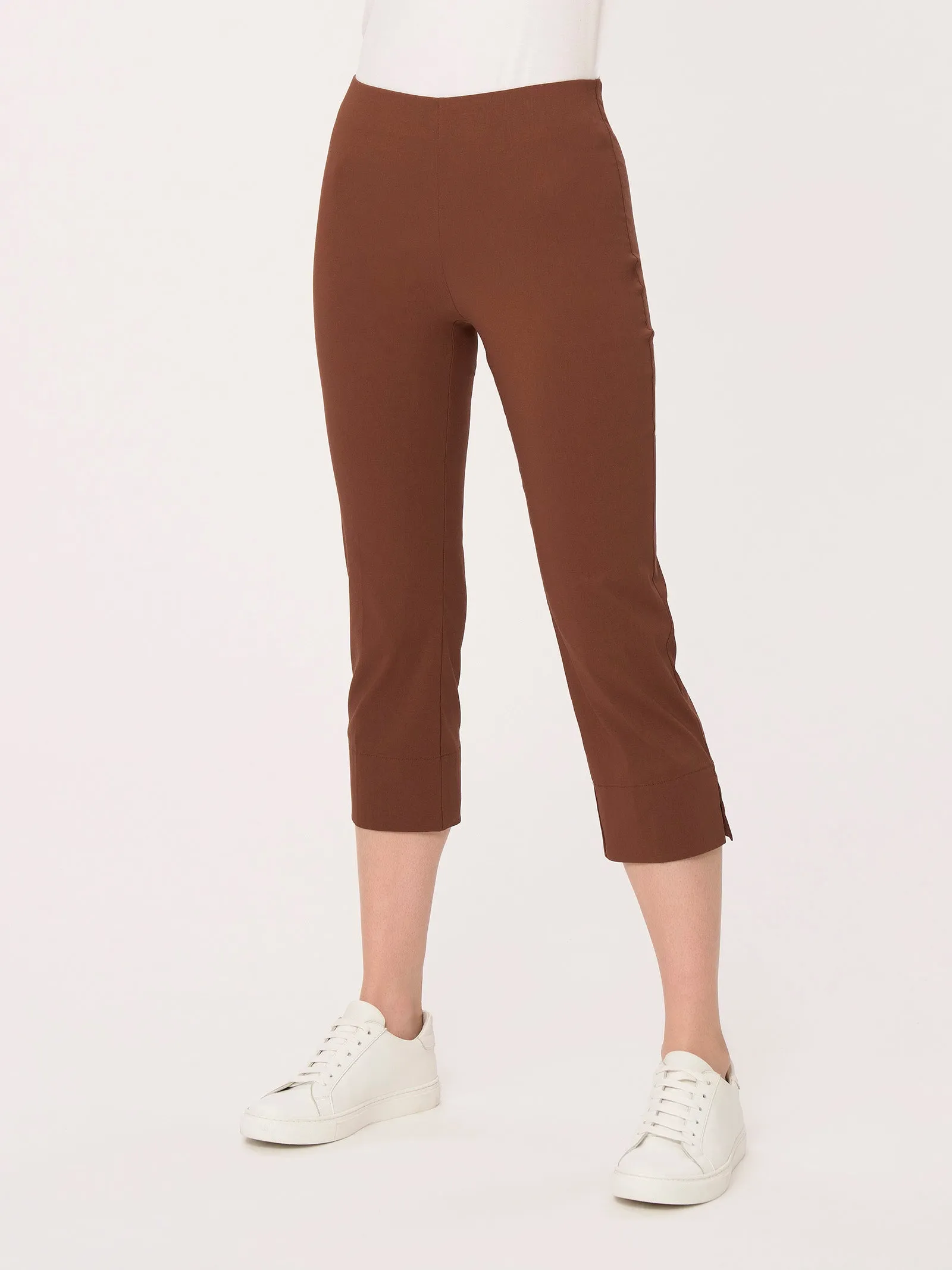 Pantalone Pinocchietto in Super Fresh - Golden Spice