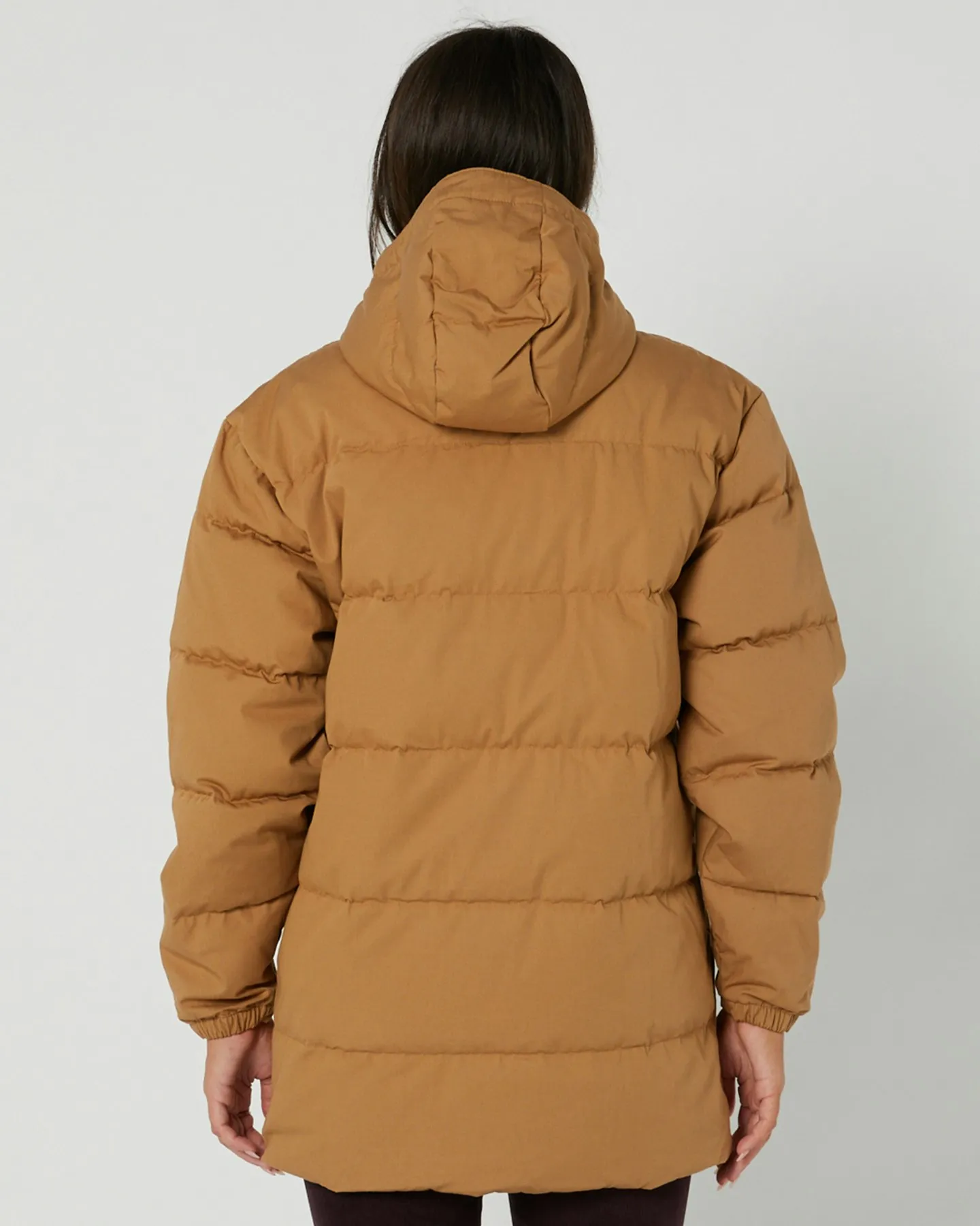 Patagonia Womens Cotton Down Parka - Nest Brown | SurfStitch