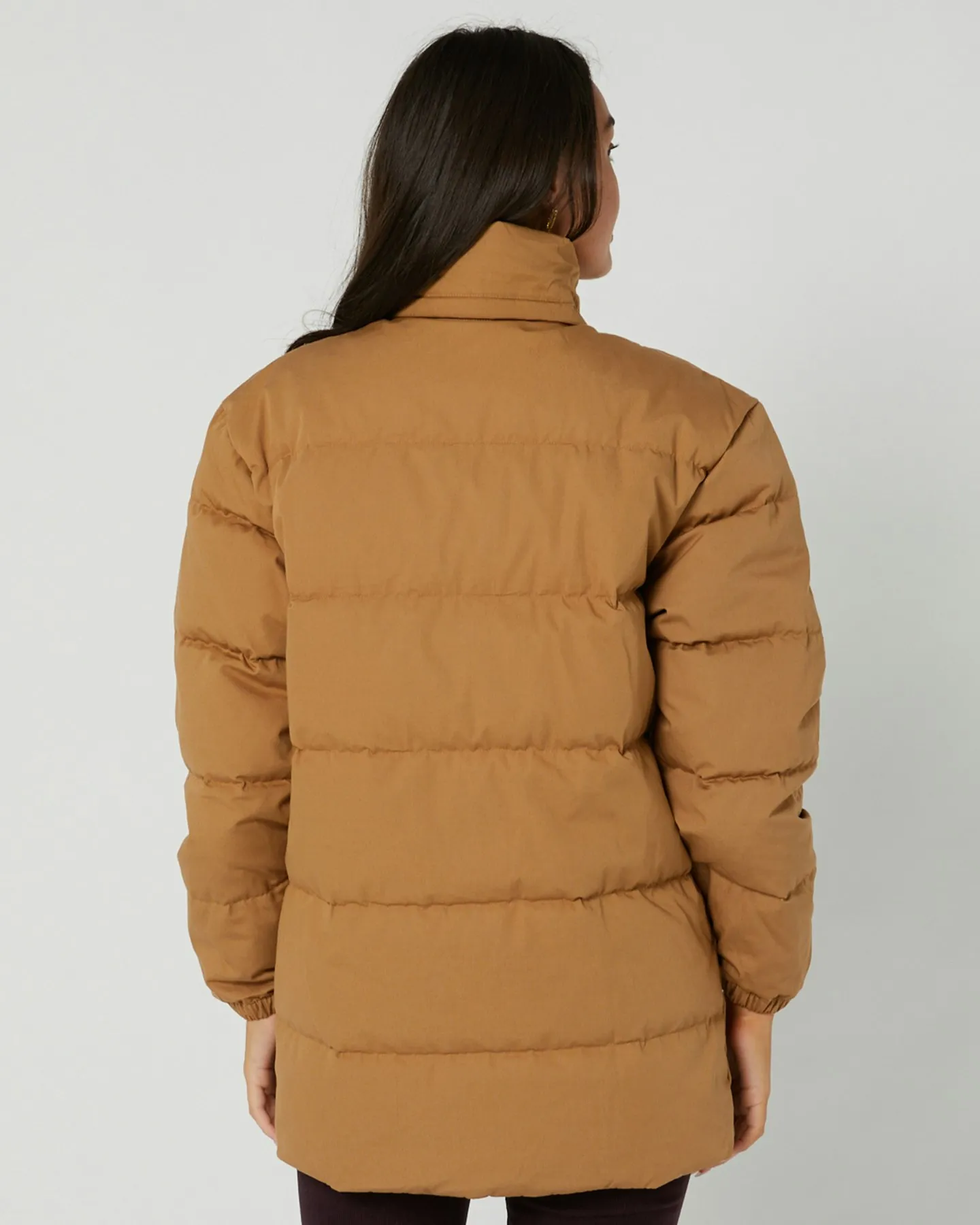 Patagonia Womens Cotton Down Parka - Nest Brown | SurfStitch