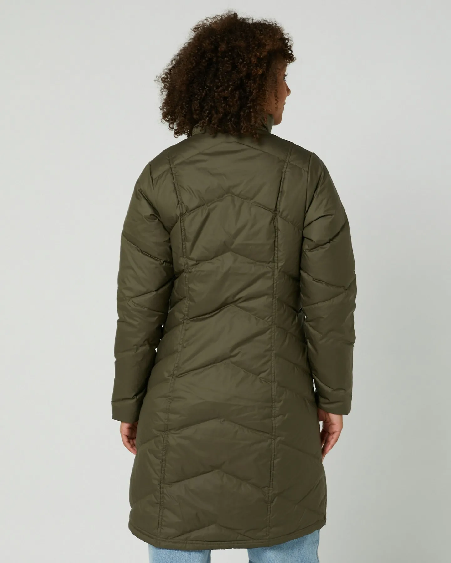 Patagonia Womens Down With It Parka - Basin Green | SurfStitch