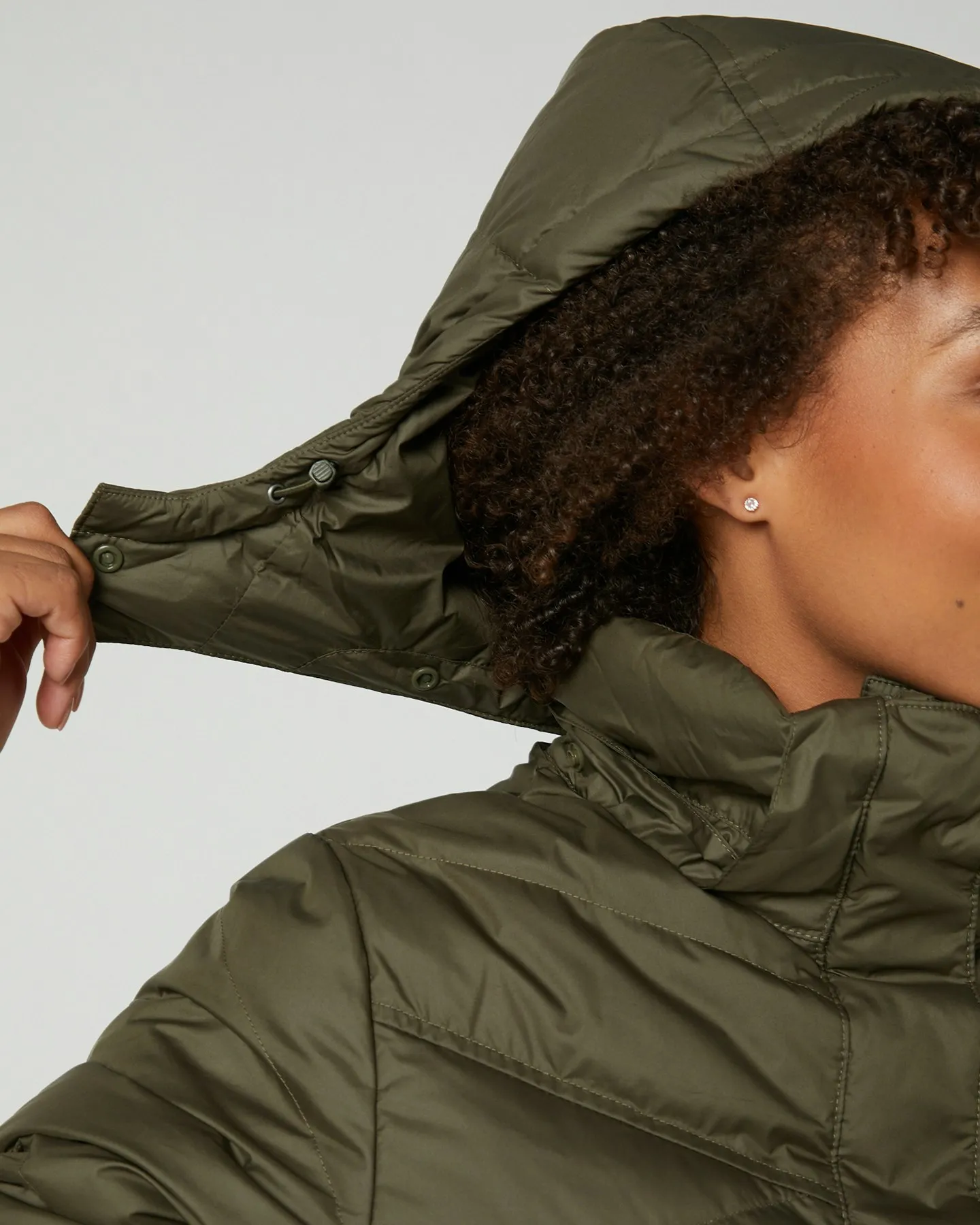 Patagonia Womens Down With It Parka - Basin Green | SurfStitch