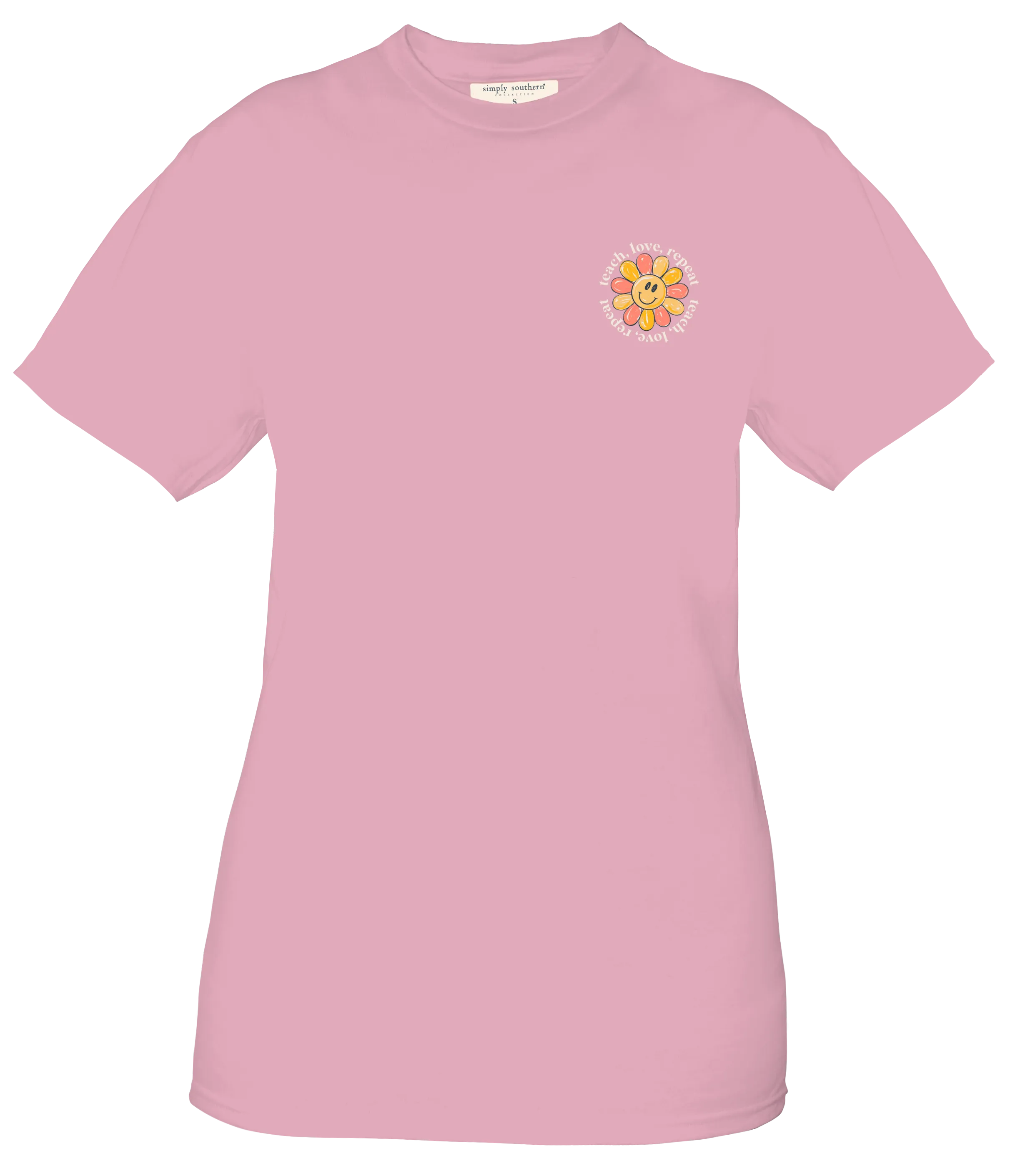 Pencils & Flowers Short Sleeve T-Shirt