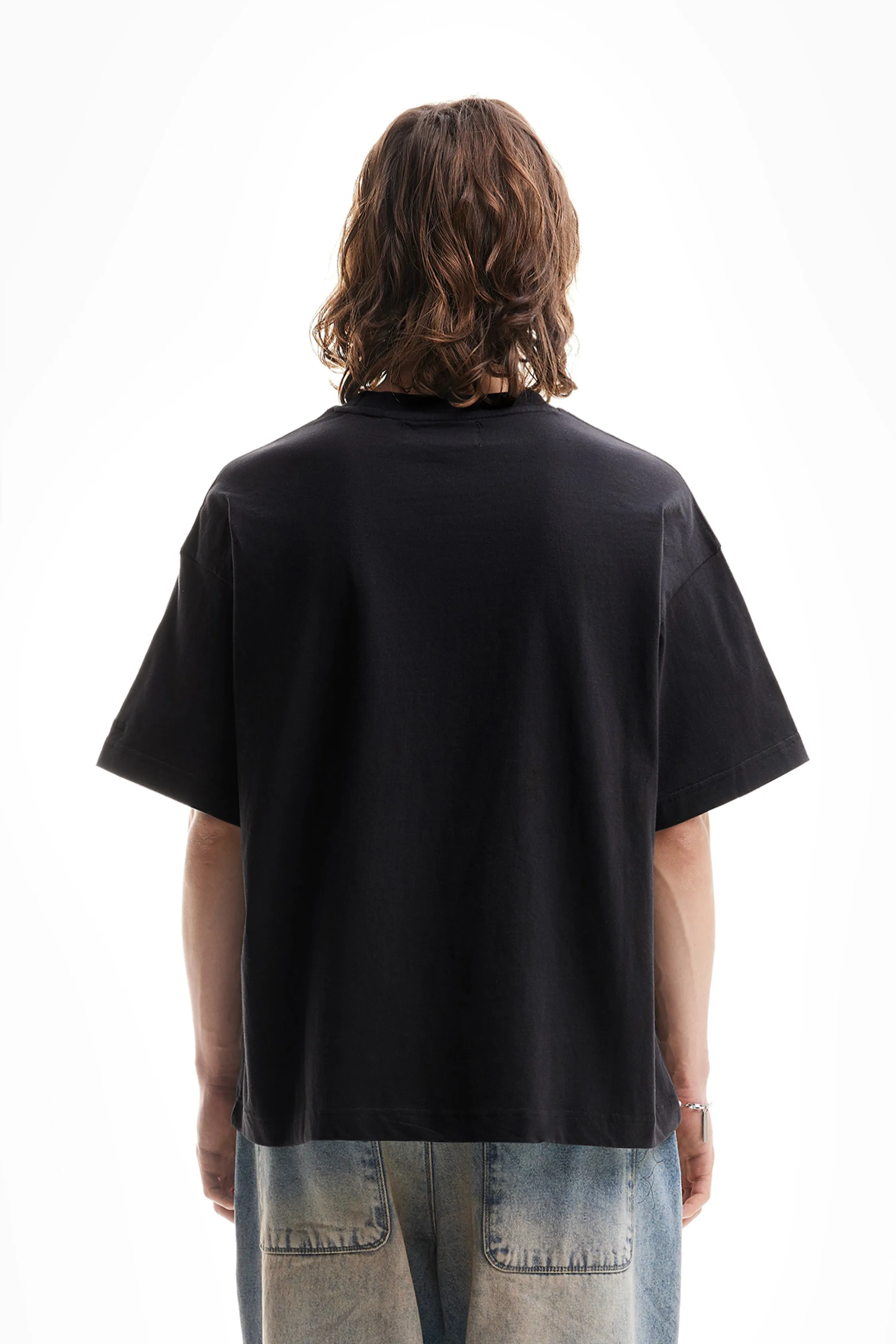 PIECES BLACK T-SHIRT