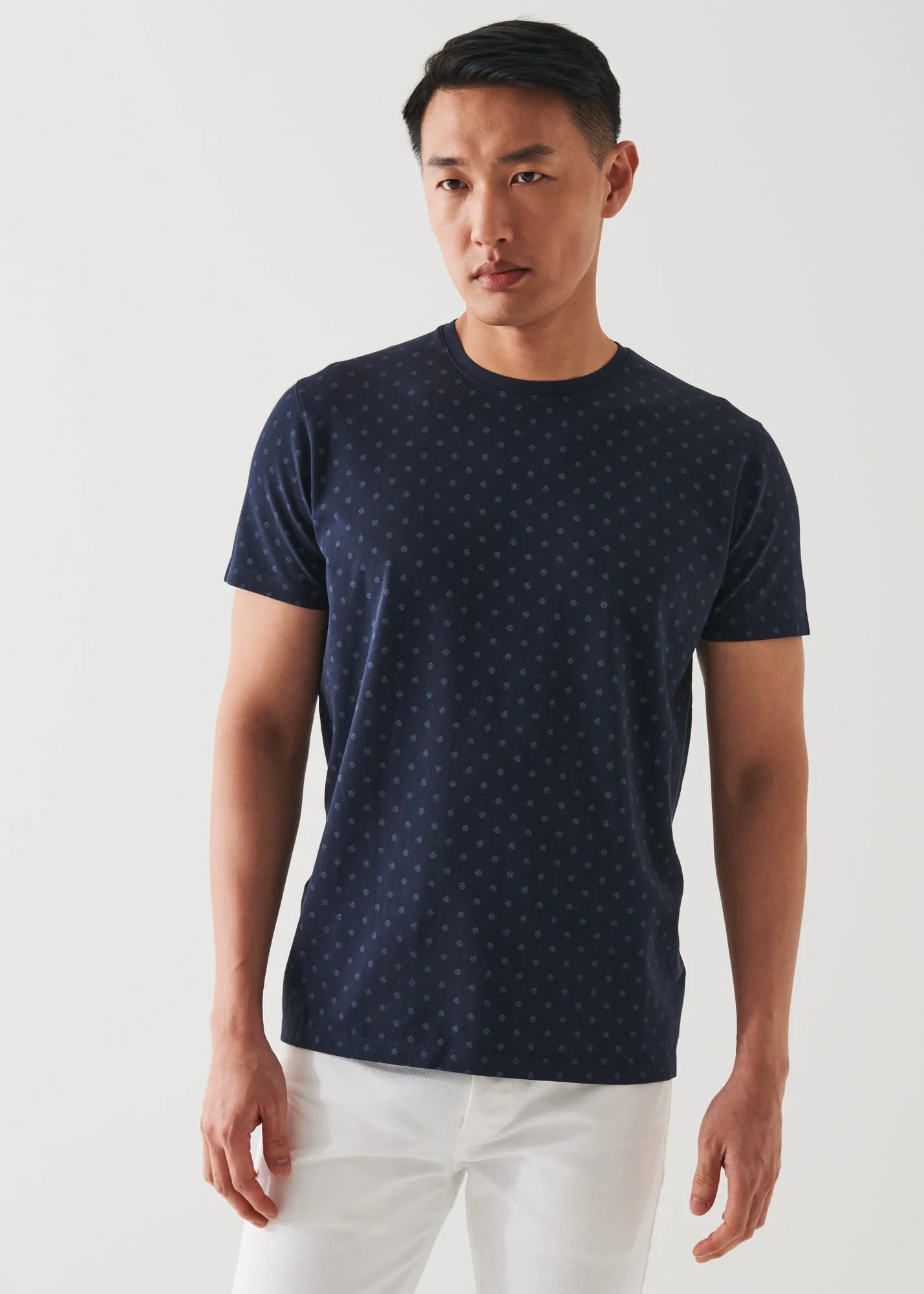 PIMA COTTON STRETCH PRINTED T-SHIRT