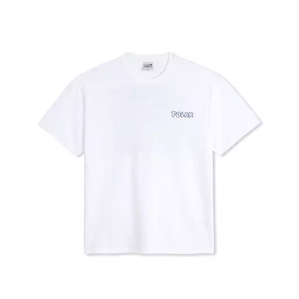 Polar Skate Co. Crash Tee White