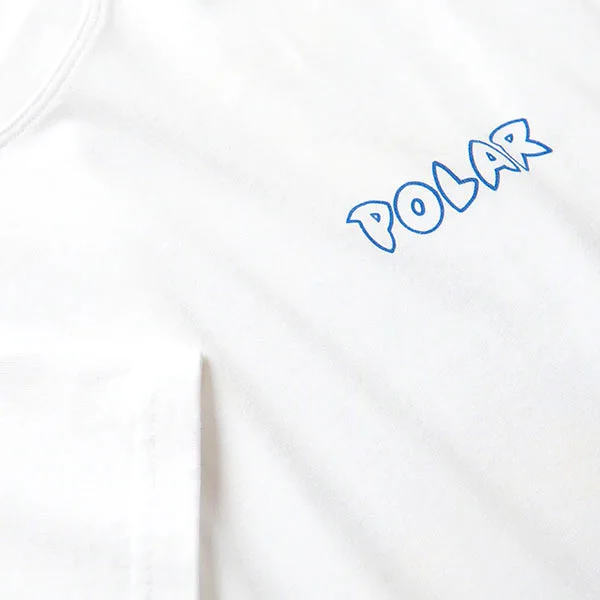 Polar Skate Co. Crash Tee White