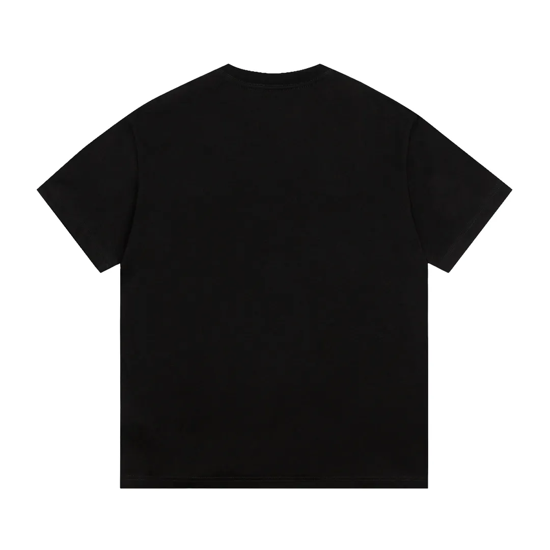 Prada 23SS Classic Triangle Logo Short Sleeve T-Shirt Black 7.11