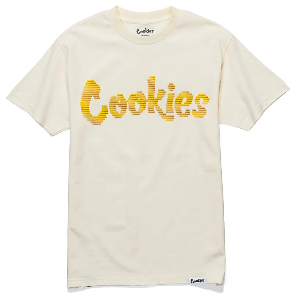 PROHIBITION LOGO TEE CREAM