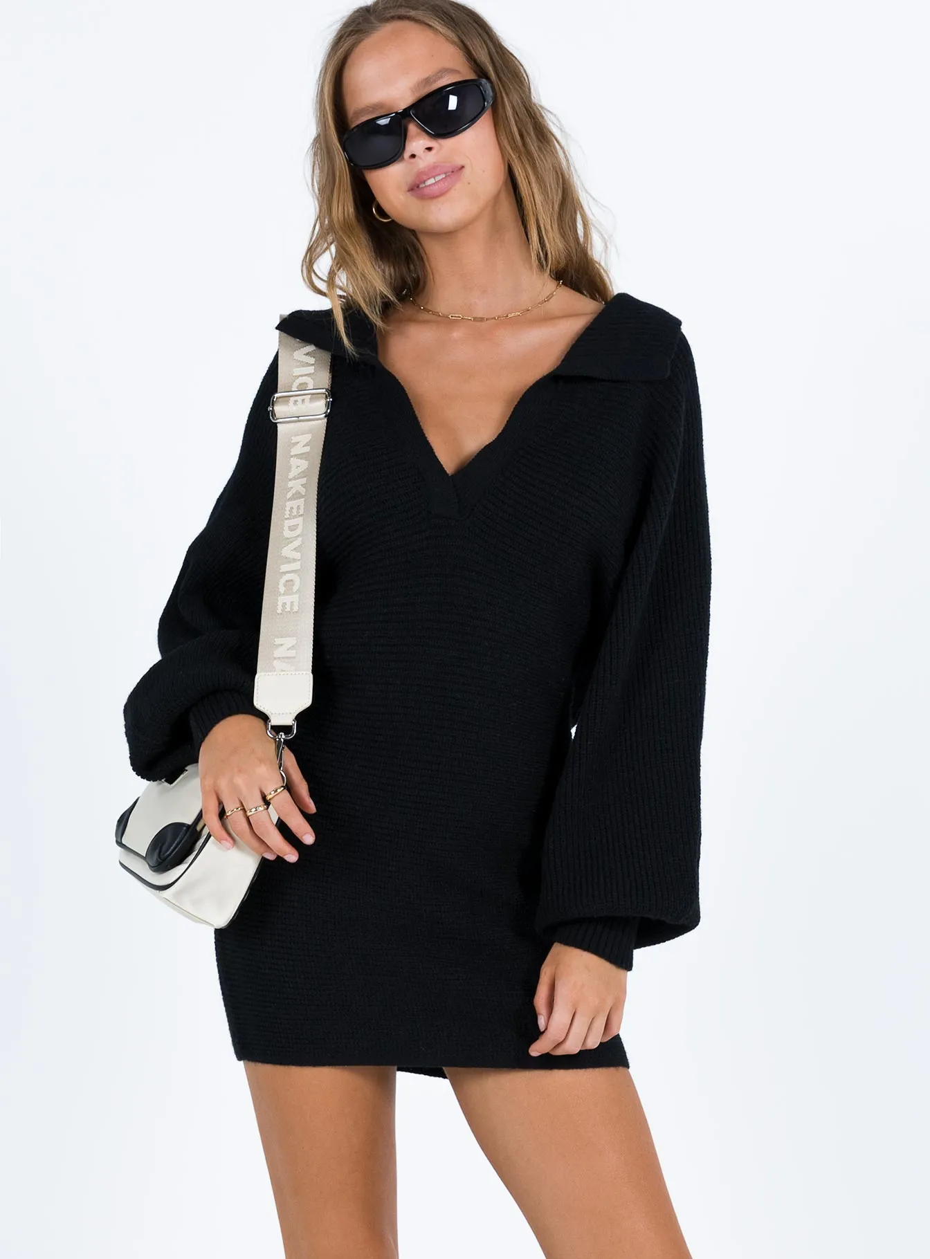 Quinten Mini Dress Black