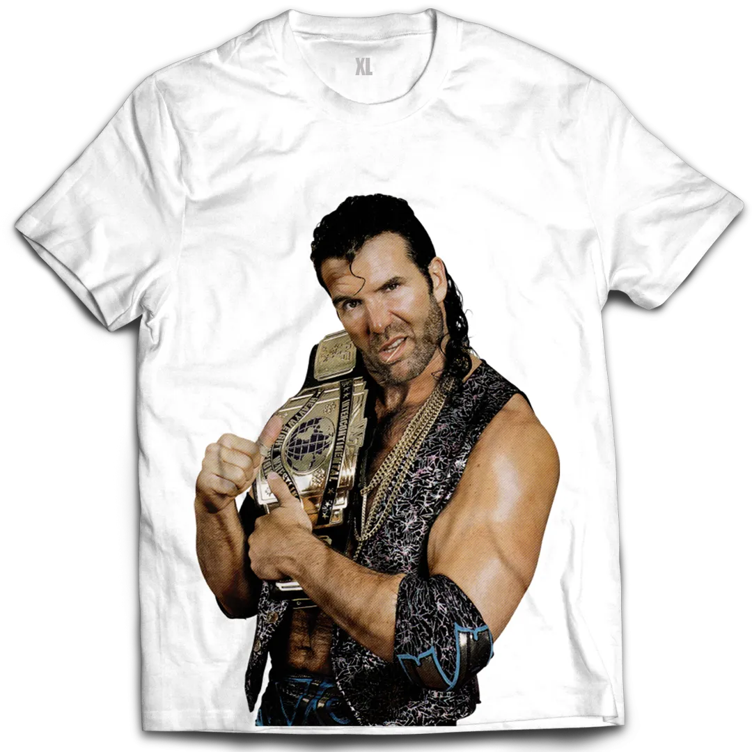 Razor Ramon Scott Hall White Tee