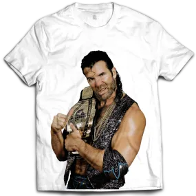 Razor Ramon Scott Hall White Tee