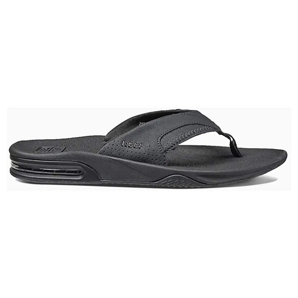 Reef Men's Fanning Flip Flops- Black