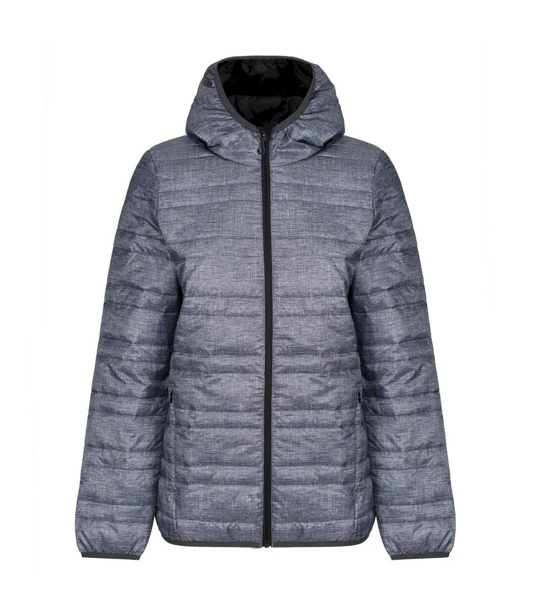 Regatta Womens/Ladies Firedown Packaway Insulated Jacket (Grey Marl/Black) - UTRG6908