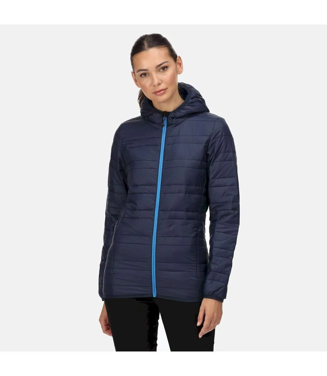 Regatta Womens/Ladies Firedown Packaway Insulated Jacket (Navy/French Blue) - UTRG6908