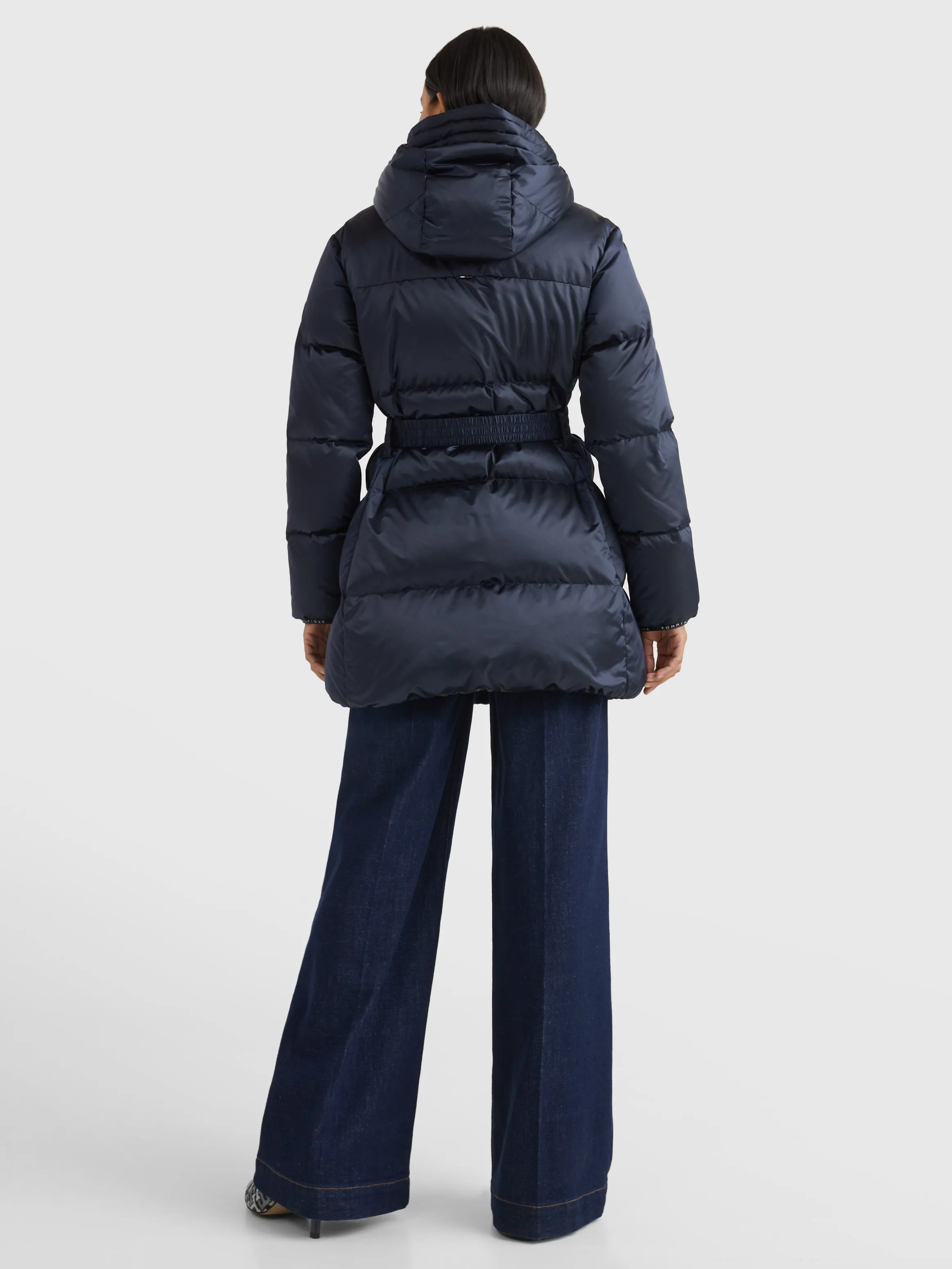 Relaxed Belted Puffer Jacket | Coats & Jackets | Tommy Hilfiger