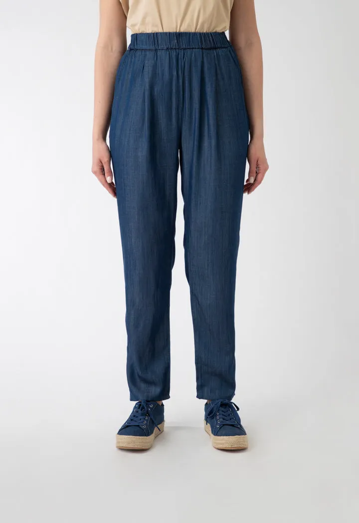 Relaxed Fit Denim Trouser