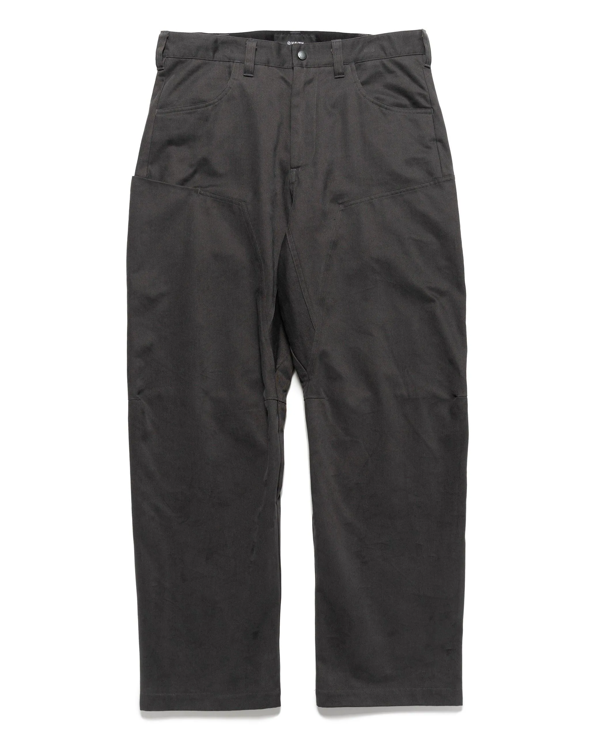 Rig Pant - Duca Visconti Emerized Cotton Twill Charcoal