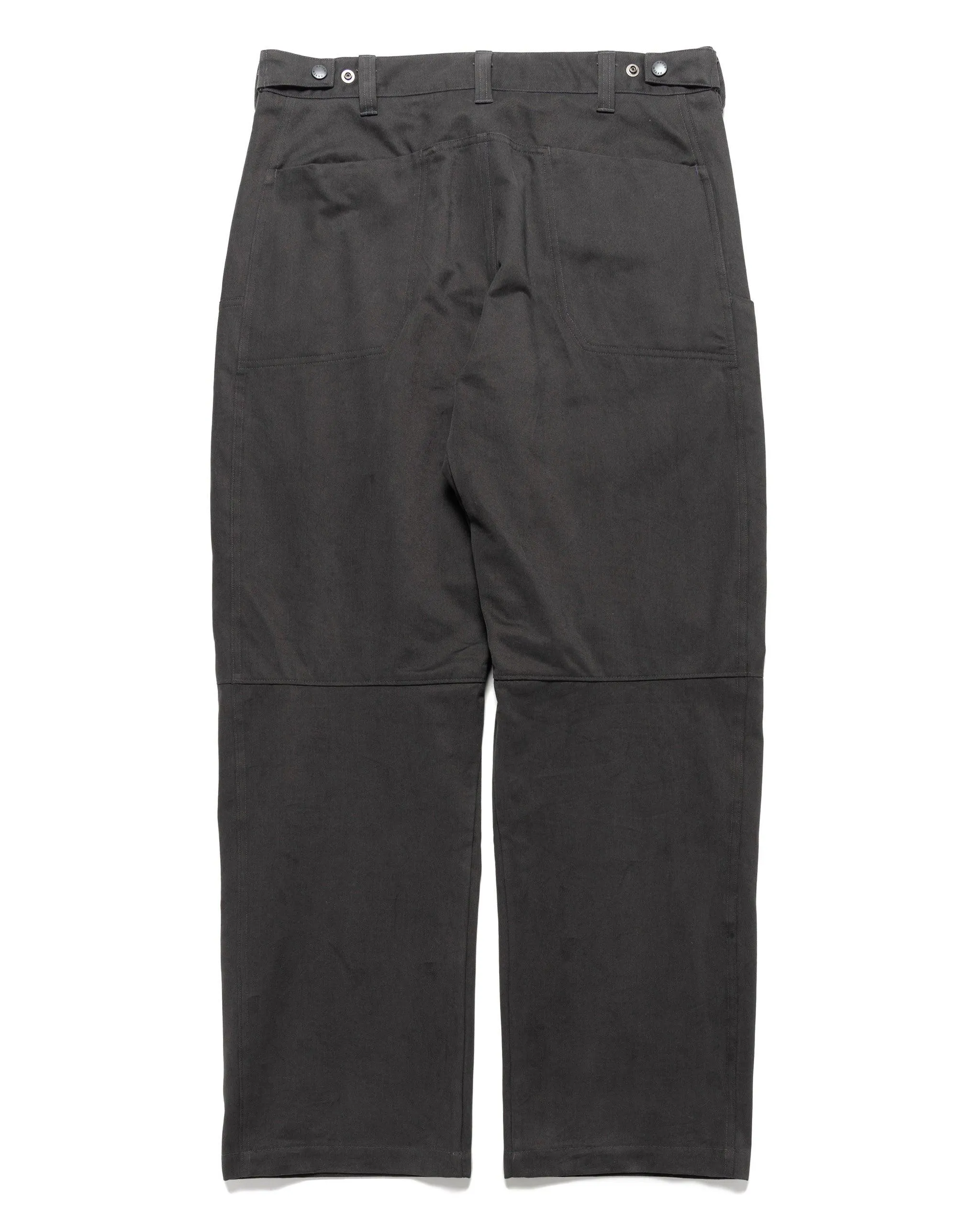 Rig Pant - Duca Visconti Emerized Cotton Twill Charcoal