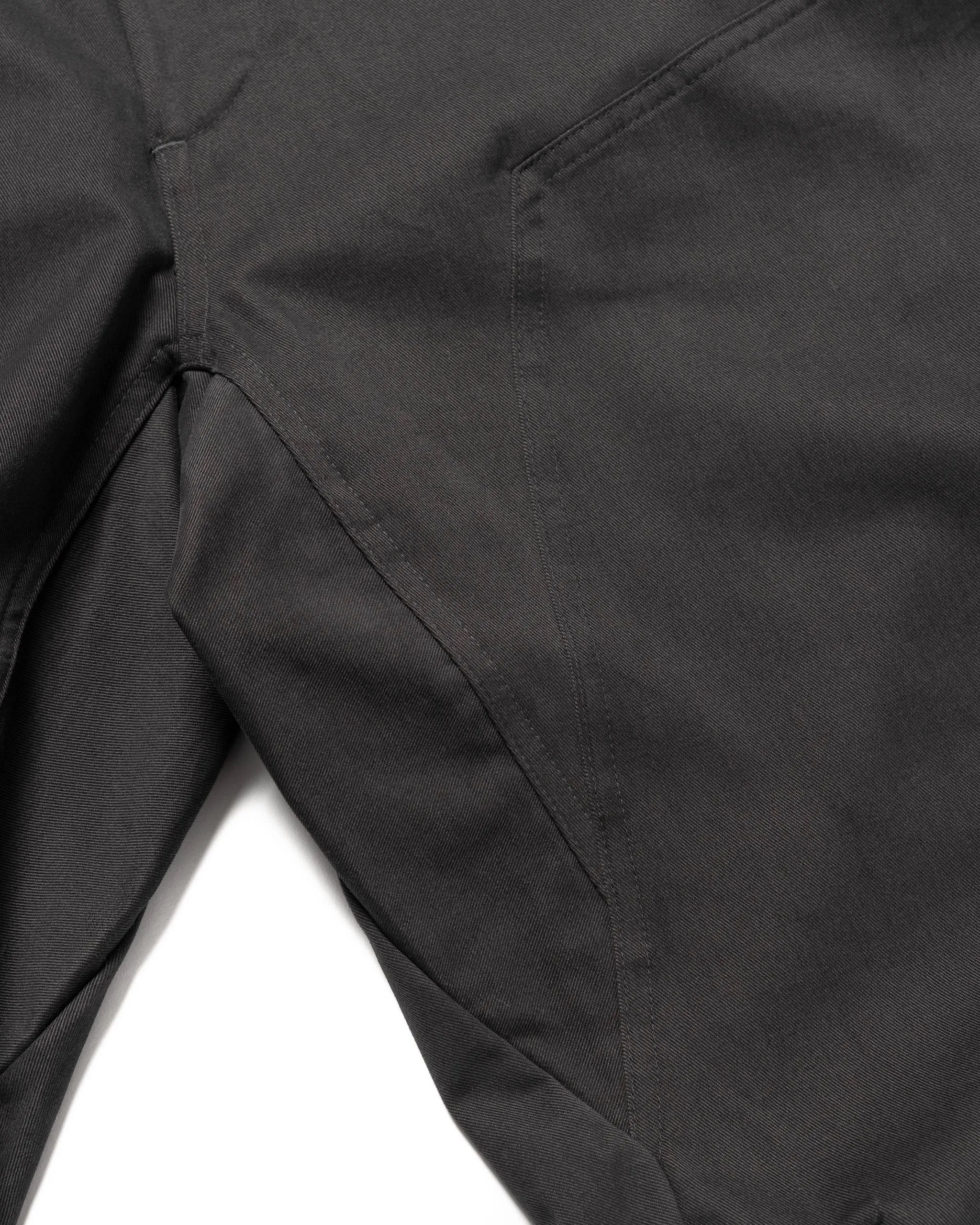 Rig Pant - Duca Visconti Emerized Cotton Twill Charcoal