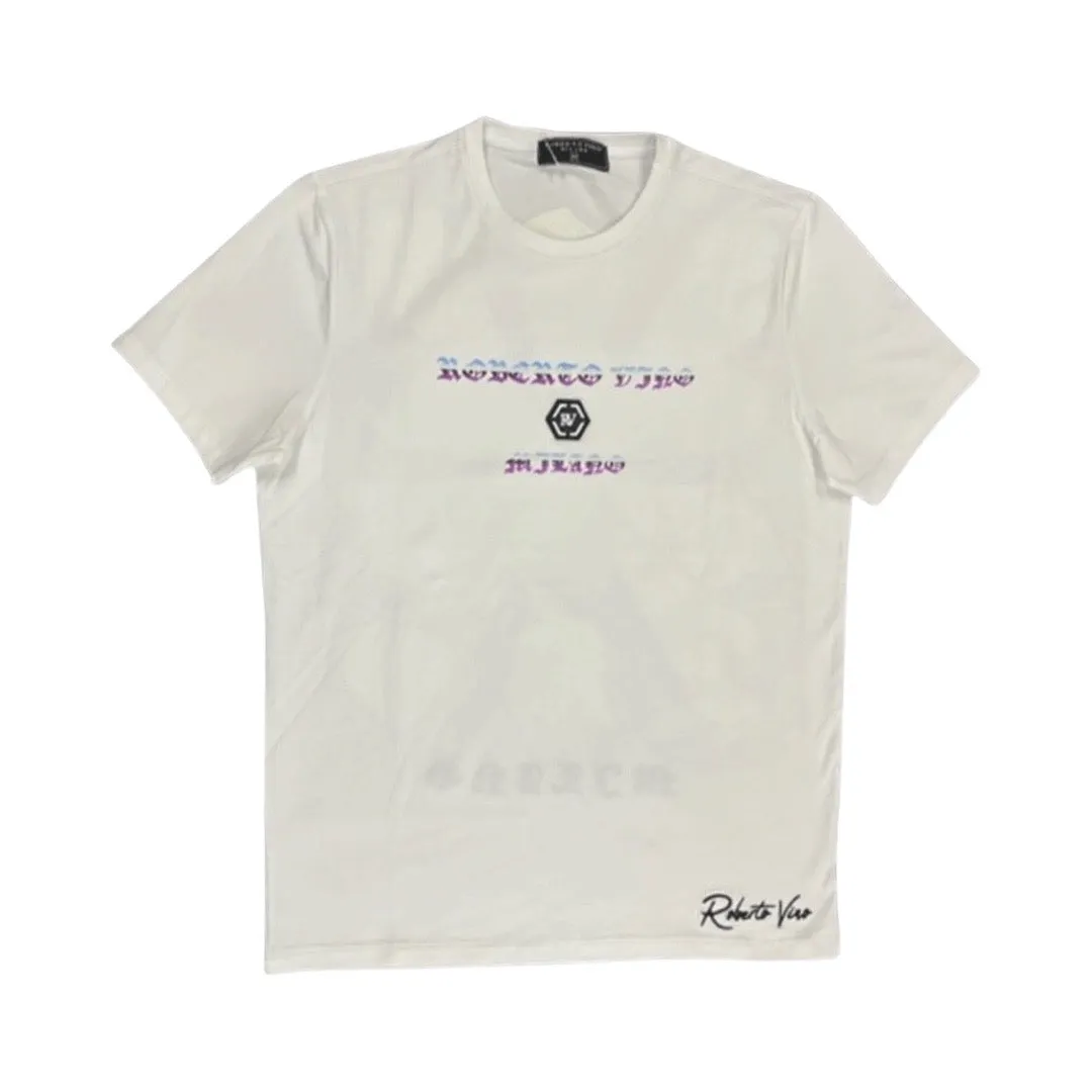 Roberto Vino Tech Bella White Tee