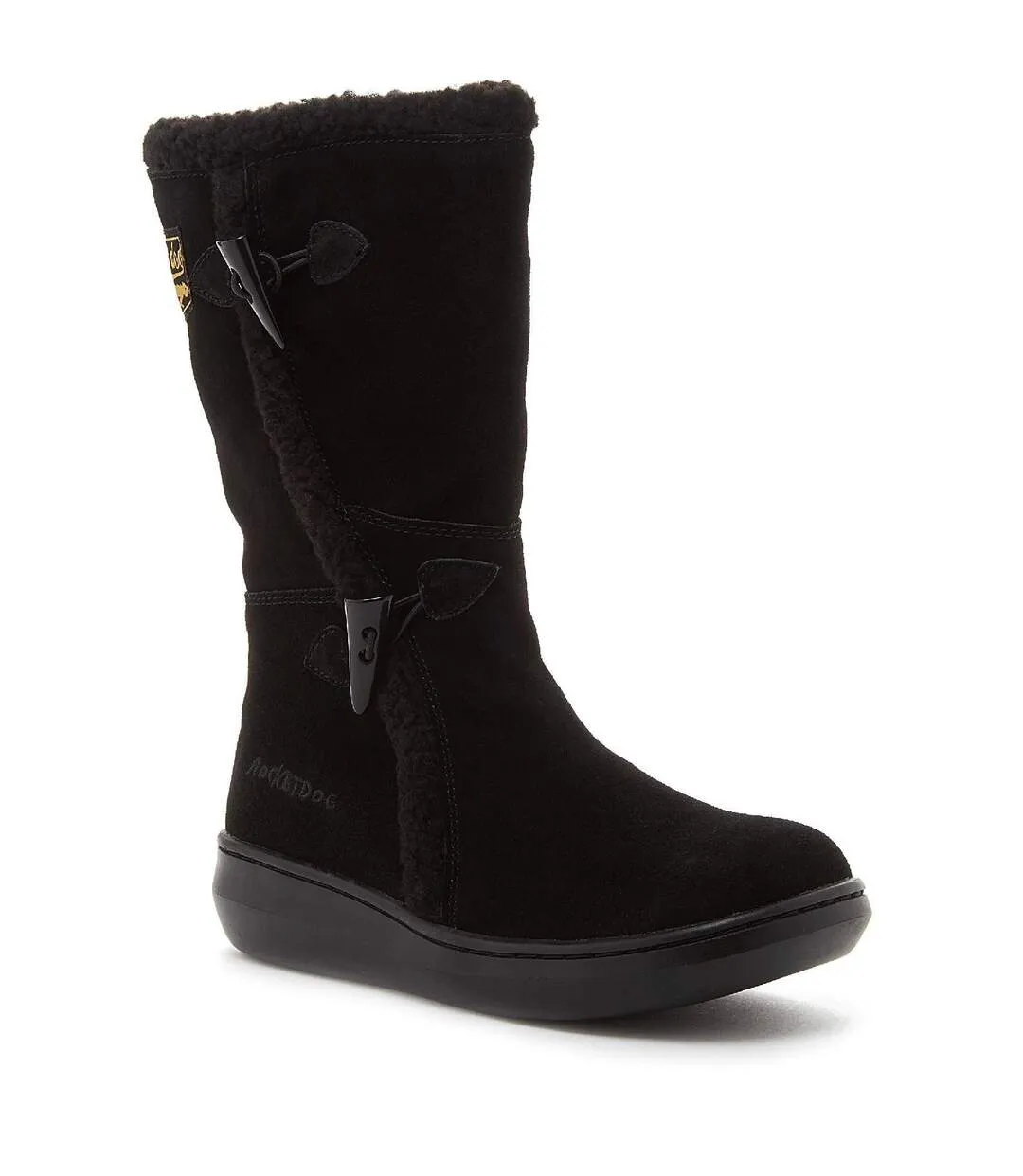 Rocket Dog Womens/Ladies Slope Mid Calf Winter Boot (Black) - UTFS6571