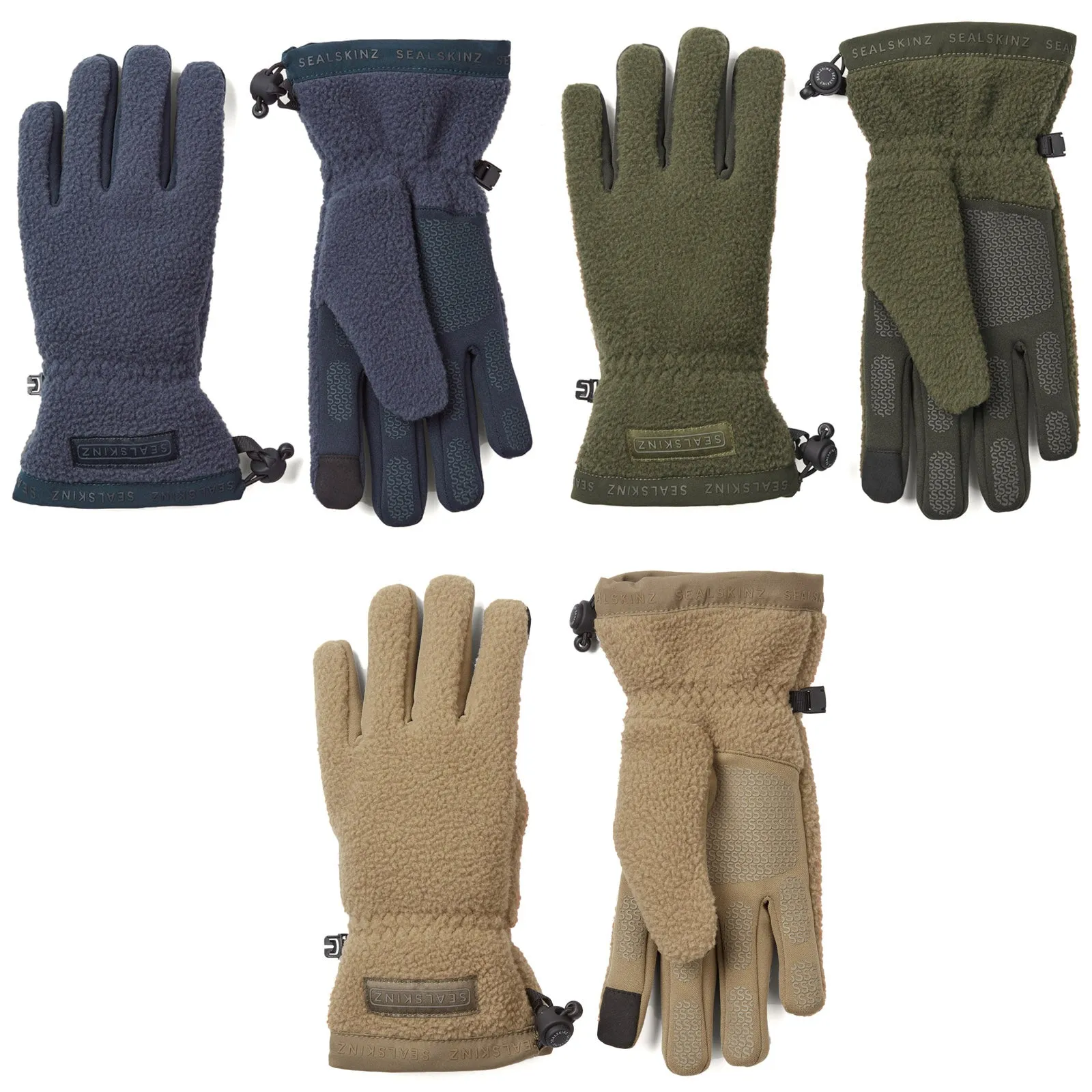 Sealskinz Unisex Hoveton Waterproof Sherpa Fleece Gloves