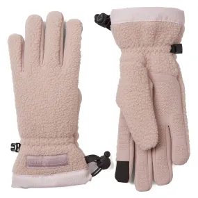 Sealskinz Womens Hoveton Waterproof Sherpa Fleece Gloves - Pink