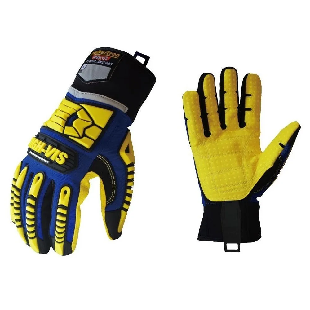 Seibertron HIGH-VIS SDXW Cold Weather Condition Oil and Gas Waterproof Safety Working Gloves