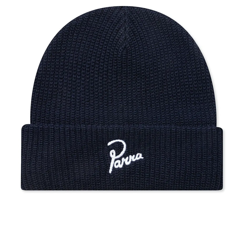 Signature Beanie - Navy Blue