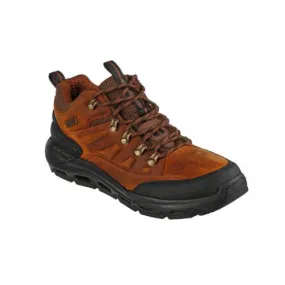 Skechers Men's Lugwin Armadale Hiking Boot Dark Brown 10.5