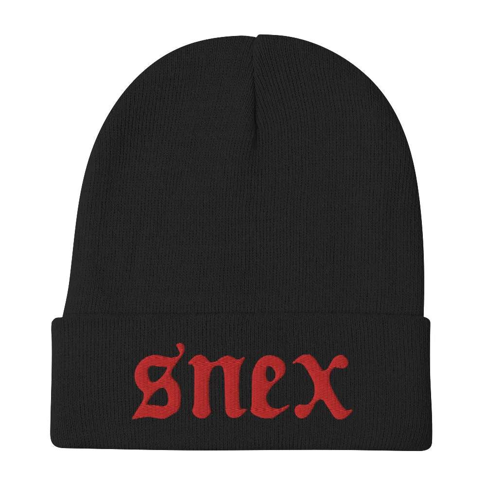 SNEX EMBROIDERED BEANIE