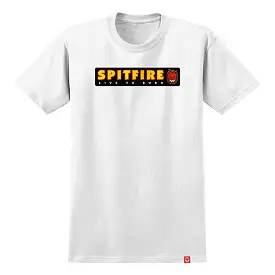 SPITFIRE LTB TEE WHITE/MULTI