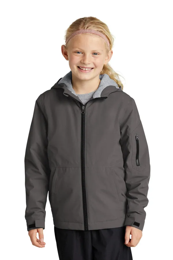 Sport-Tek ®  Youth Waterproof Insulated Jacket YST56