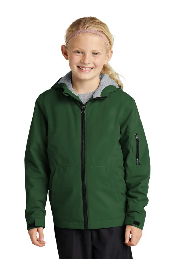 Sport-Tek ®  Youth Waterproof Insulated Jacket YST56