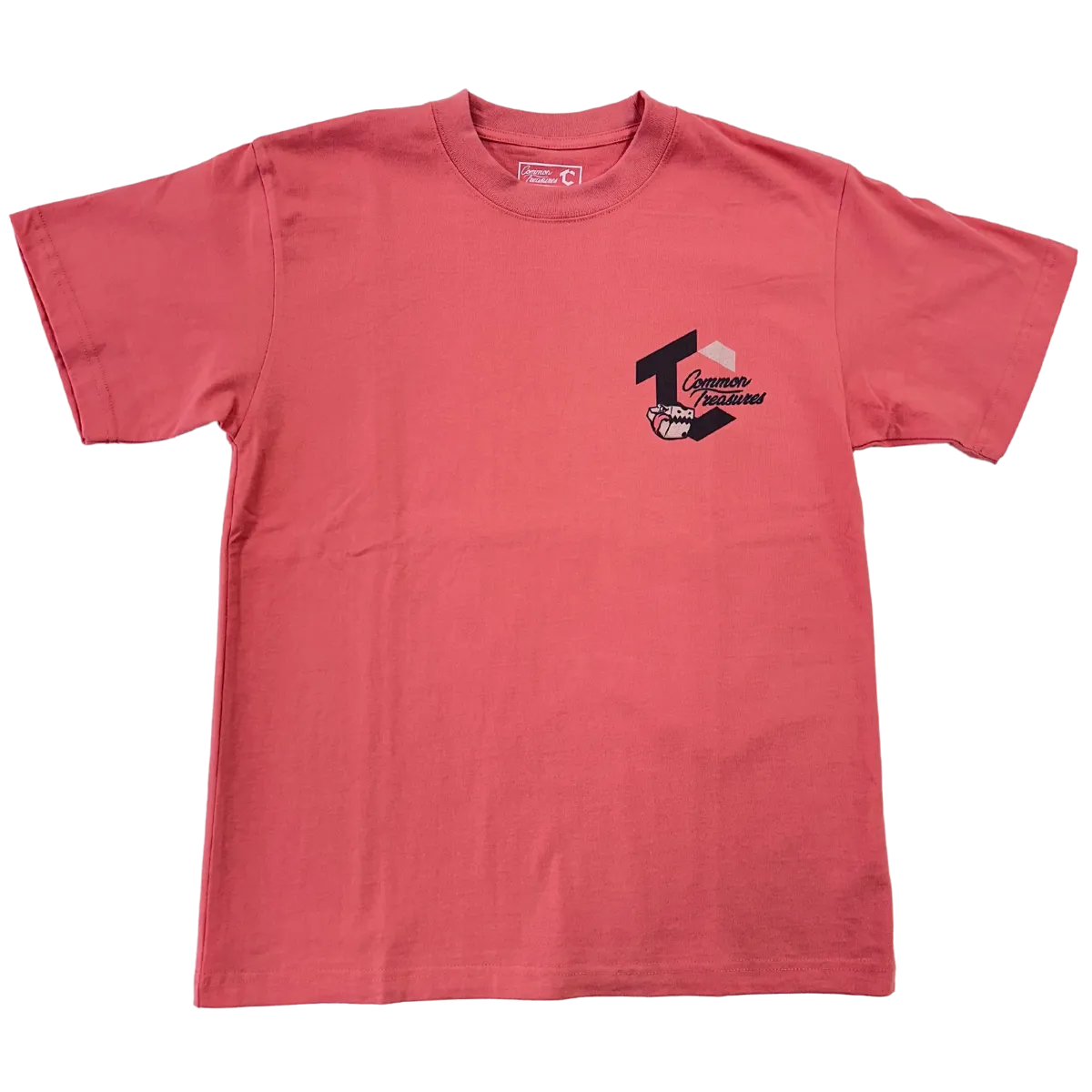 Stacked Logo Tee - Peach