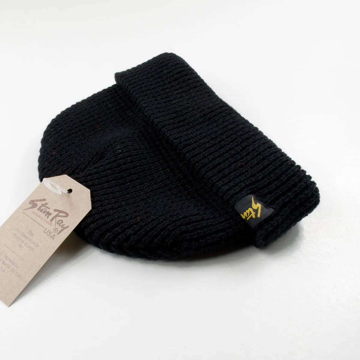 Stan Ray - Waffle Skull Beanie - Black