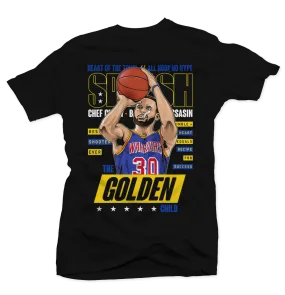 Stephen Curry Splash Golden Child Black Tee