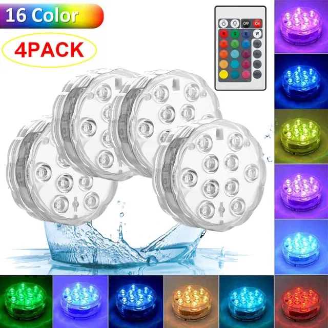 Submersible LED Lights Multi Color