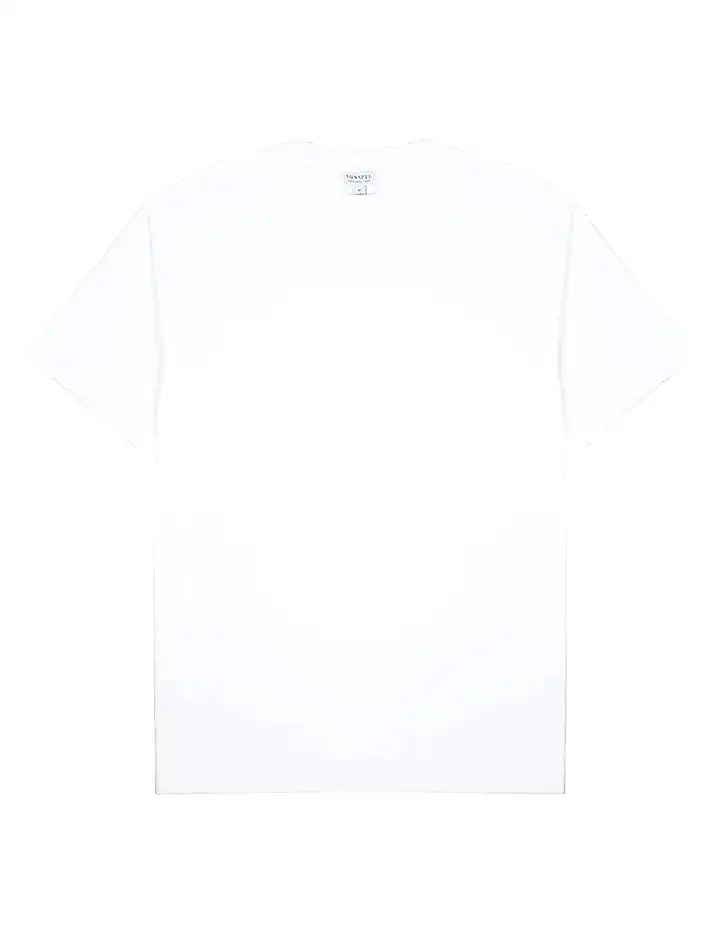 Sunspel Oversized T-Shirt White